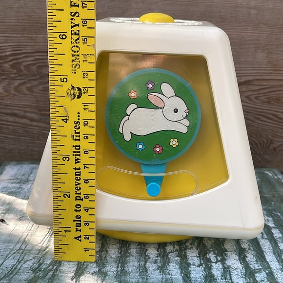 Collectible Turn and Learn Activity Toy for Babies By Fisher Price 1978 Vintage - Picture 8 of 10